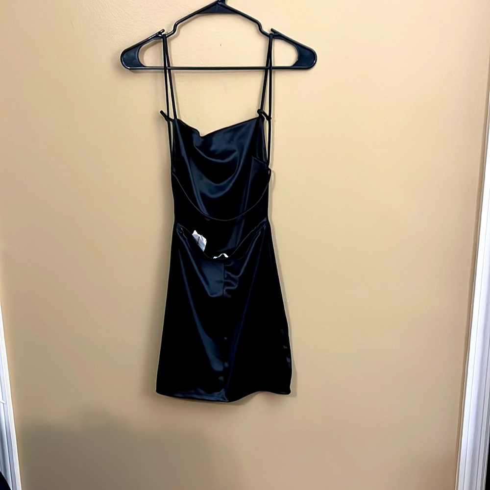 Little Black Dress with Back Cut Out only one strap in the back - Picture 3 of 4